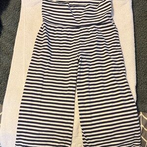 Hannah Andersson Striped Black and White kids Pants - size 140